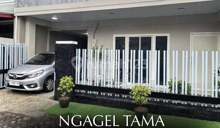 Rumah di Ngagel Tama Lokasi Sangat Strategis Surabaya Lantai Full Granit