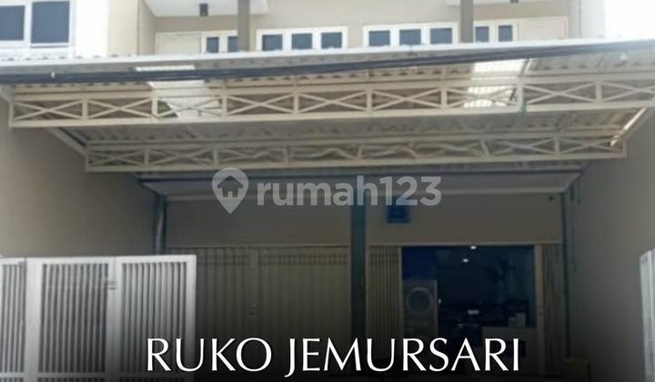 Ruko Gress 2LT di jalan Utama Komplek Jemursari I/3A Surabaya