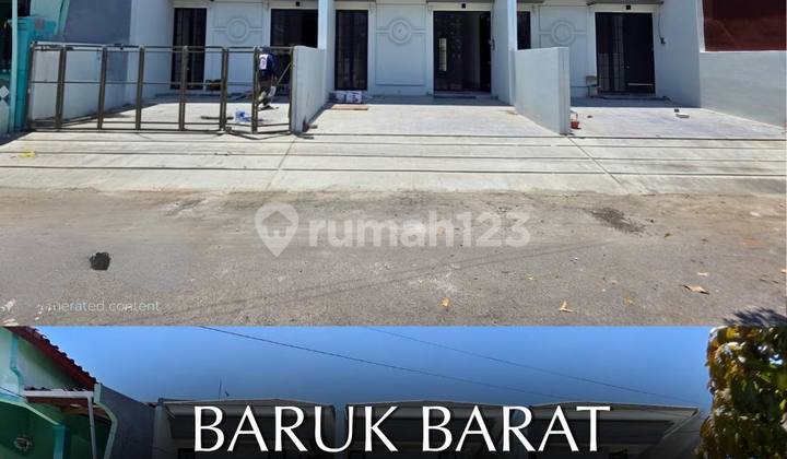 RUMAH BARUK BARAT SURABAYA 3unit kembar (Unit Ready) 1