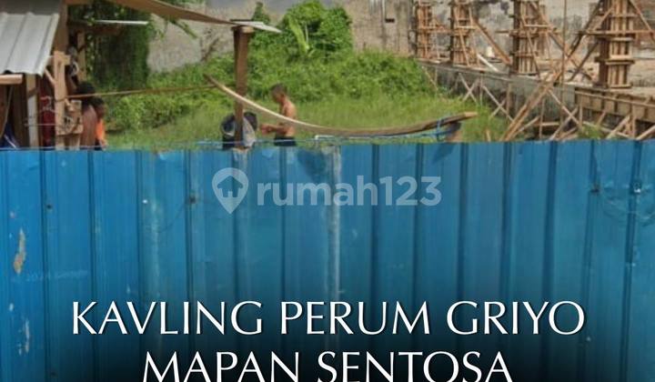 Tanah Kavling di Jalan Utama, Jalan Kembar Perum Griyo Mapan Sentosa, Tropodo Sidoarjo