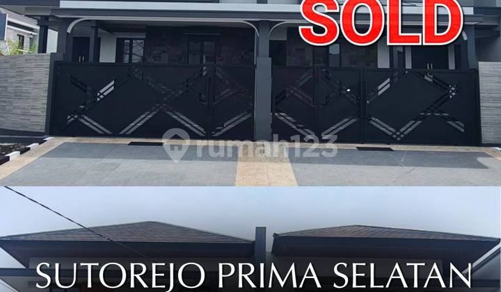 Jual Rumah Baru di Sutorejo Prima Selatan Surabaya Hook