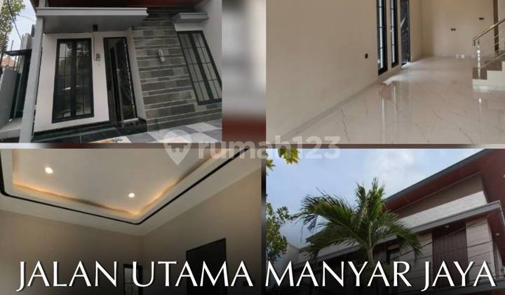  Rumah Gress Kotak di Jln Utama Manyar Jaya V/55 Surabaya