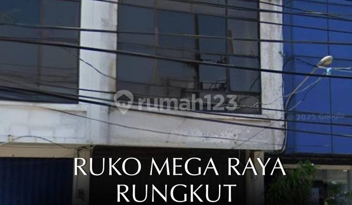 Ruko 3 Lt Strategis di Ruko Mega Raya Rungkut Surabaya