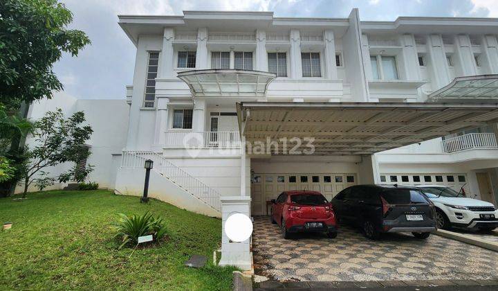 Rumah super mewah cluster Amethyst Phg Summarecon Gading serpong semi furnished  1