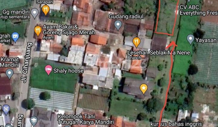 Land Plot. Strategic Land in Cihanjuang with SHM