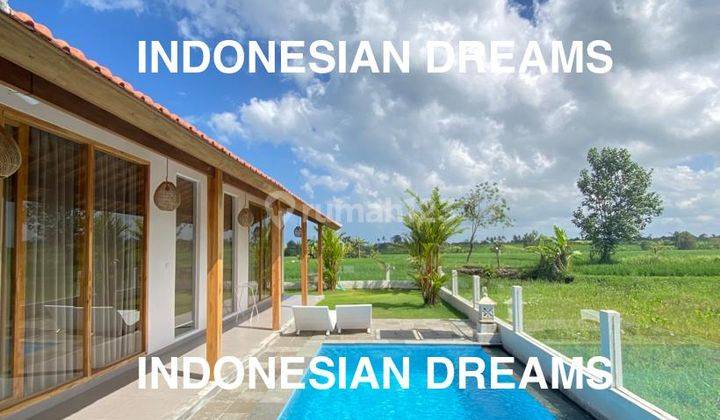 3 Br Villa in Seseh with Sunset and Rice Field Views  1