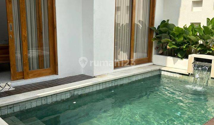 New 2 Br Villa on Mount Salak Kerobokan Modern Minimalist 1