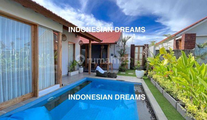 Villa 1 br seseh tropical modern close to the beach 2