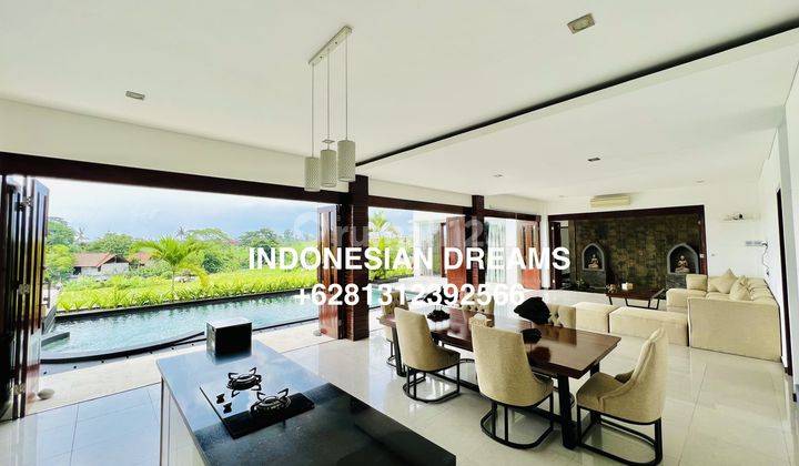 Luxury villa 3+2 br umalas view rice fields n sunset 2