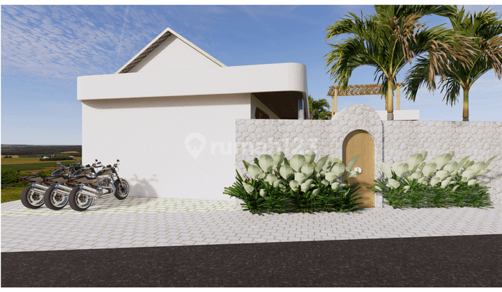 New Villa 3 Br Seseh Canggu Mediterranean Style Ready December 1