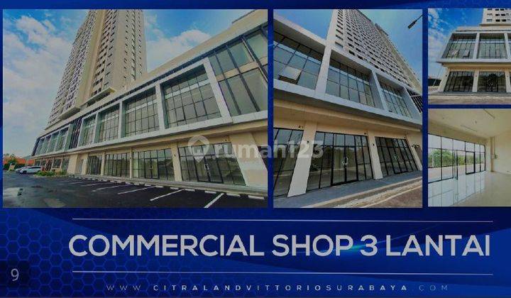 Commercial Citraland Vittorio Wiyung, 3 Lantai, Dekat Citraland 1