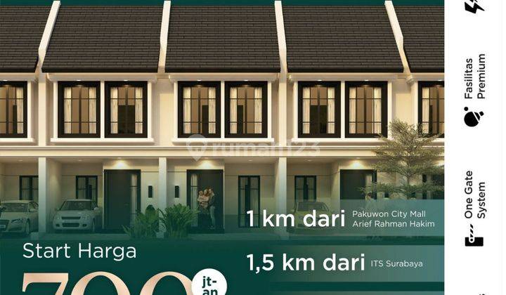 Ruko Regency One Easpoint lounching PHASE 2, DEKAT East Coast Mall, kampus ITS, Univ Hang Tuah