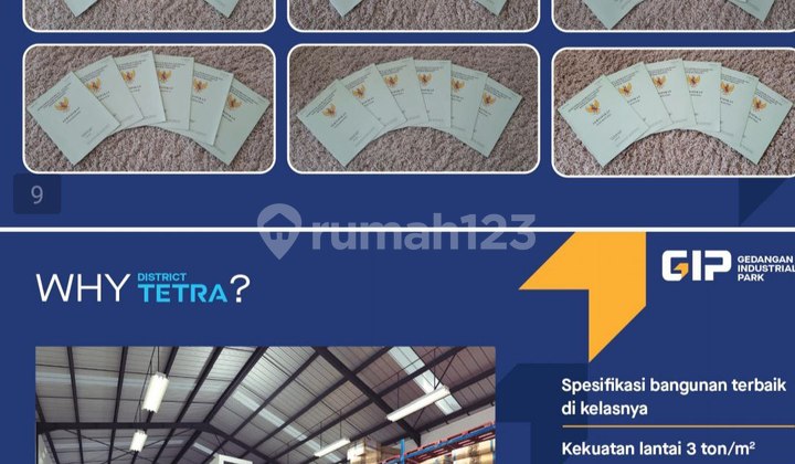 Gudang Gip, Ready Stock, Akses Gate Tol Juanda Tanjung Perak