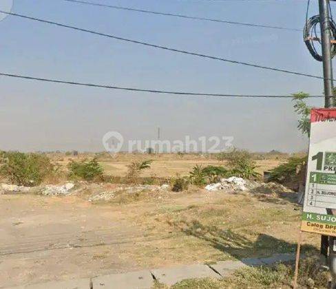 DIJUAL TANAH LOKASI STRATEGIS RAYA PETIKAN DRIYOREJO GRESIK 1