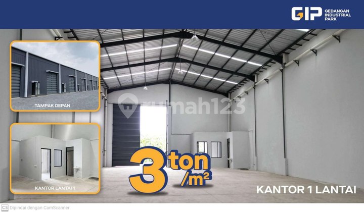 Gudang Gip,  Ready Stock, Akses Gate Tol Juanda Tanjung Perak