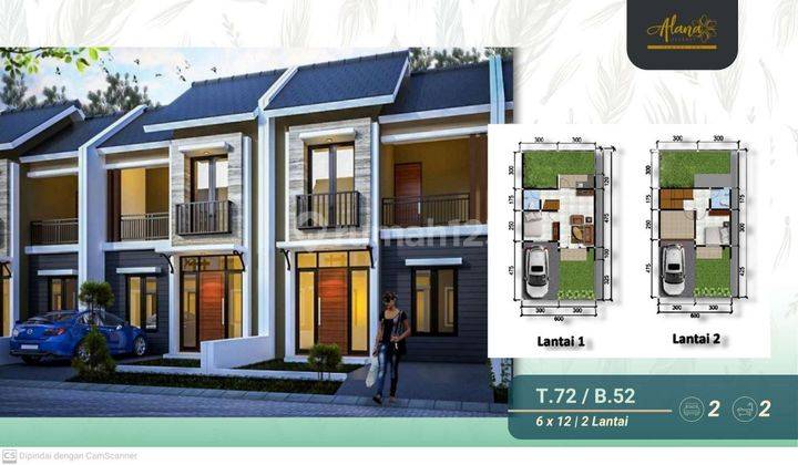 Rumah baru Alana Tambak Oso Extension, NUP 3 juta, dekat MERR, OERR 1
