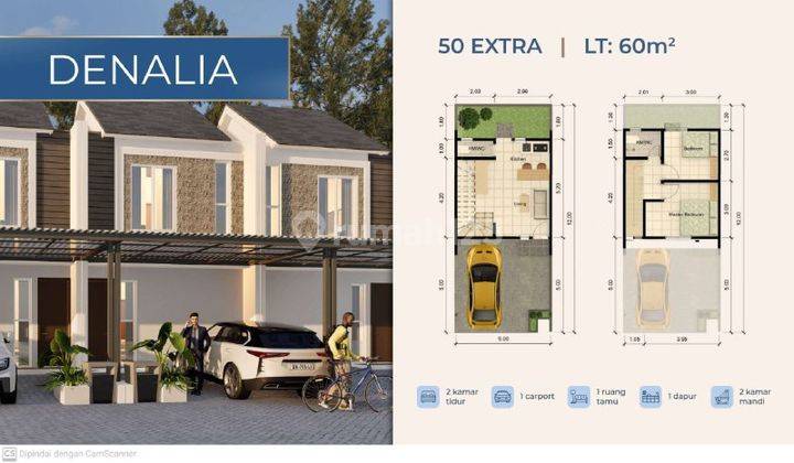 Rumah Millennia Hills, 300 Jutaan, Utj 10 Juta Langsung Kpr 1