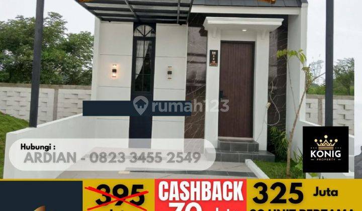Rumah The Oso Kedamean, lebar 6,  Dekat Gate TOL, Citraland   1