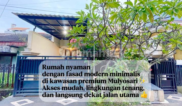 Dijual Rumah Raya Mulyosari Surabaya Semi Furnish Strategis Dkt Pakuwon City Mall, Its, Unair