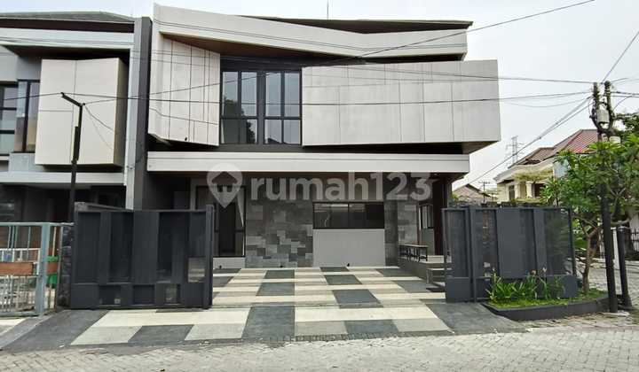 Dijual Rumah Modern Minimalis Manyar Surabaya Hook