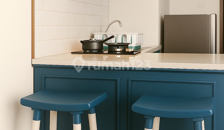 Dijual Apartemen Fully Furnish Di Bintaro Icon – 2 Kamar Tidur, View Kolam Renang, Lokasi Strategis! 2