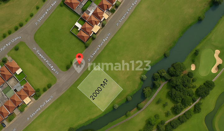 Tanah Premium 2.000 m² (Golf View) di Suvarna Padi — Investasi Besar, Kesempatan Langka