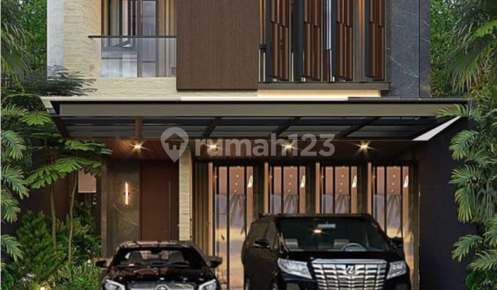 Rumah Modern Minimalis Brand New Pulo Asem