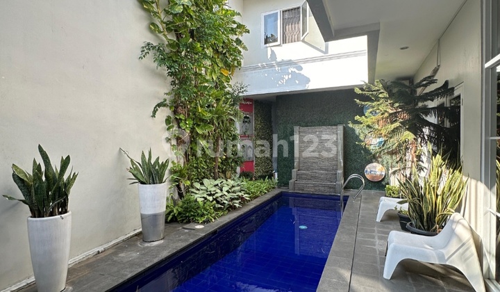 Rumah Mewah Swimming Pool Fully Furnish Termurah Di Kebayoran Baru 2