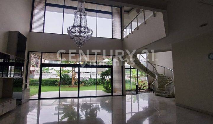 Rumah Besar Parkir Luas Cocok Kantor Jalan Utama Di Permata Hijau 1