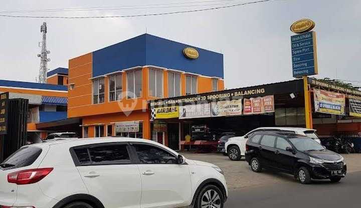 Dijual Ruang Usaha Bengkel dan Cuci Mobil Luas Tanah 970M2 di Pinggir Jalan Area Alam Sutera