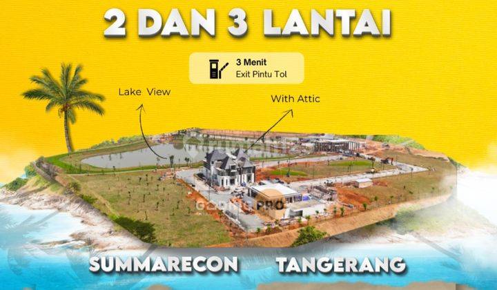 Terbaru Dari Summarecon Perumahan Dgn 6 Danau di Dlm Nya 1