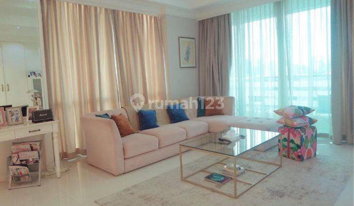  Apartemen Kemang Village 3 Kamar Tidur Furnished Sudah Renovasi 1