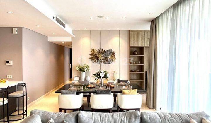  Apartemen Casa Domaine 3 Kamar Tidur Furnished Bagus  1