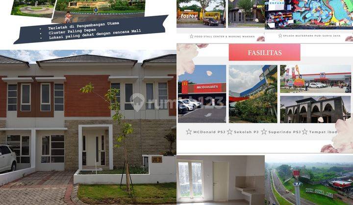 Disewakan rumah 2lt di puri surya jaya cluster vancouver dekat bandara juanda 