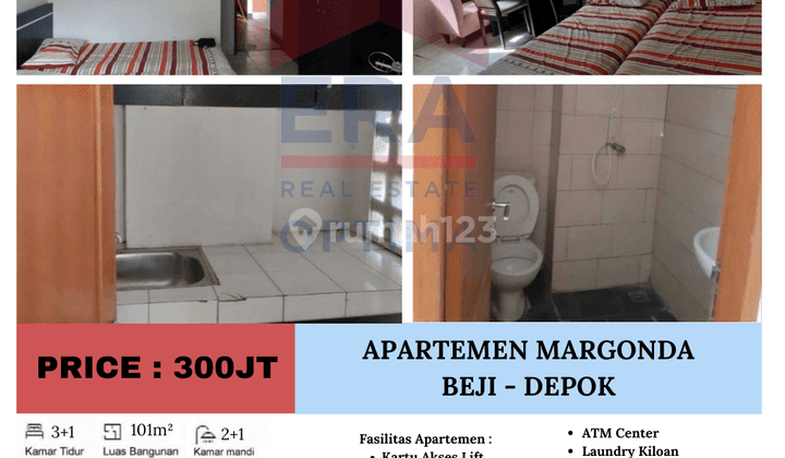 Dijual Apartemen Margonda Residences, Beji Depok 1