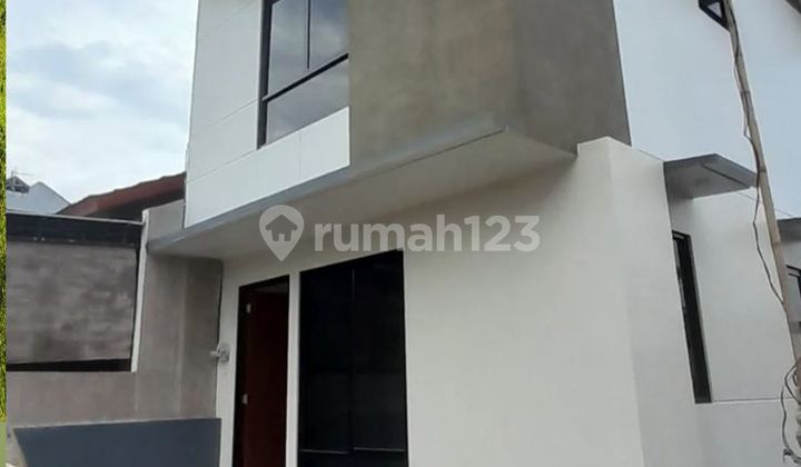 tampak depan rumah baru graha mukti residence