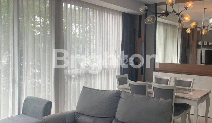 3 br low rise apartemen rainbow spring lantai dasar full furnish gading serpong tangerang 1