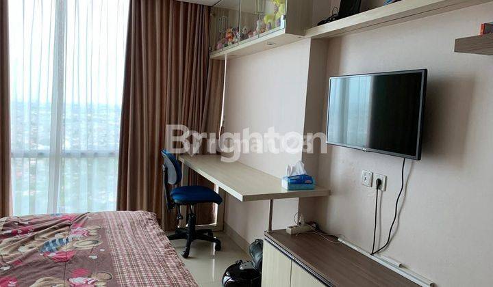 studio apartemen full furnish di U residence lippo karawaci tangerang 2