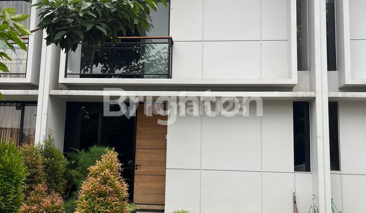 rumah semi furnish cantik di cendana parc lippo karawaci tangerang