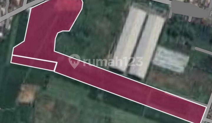Red Zone Industrial Land For Dry Field Factory Industry