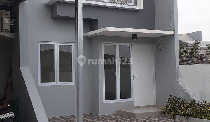 Rumah baru cluster 3 kamar siap huni murah strategis jatimakmur 1