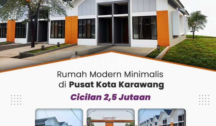 Rumah murah dp 0 cluster galuh mas kota karawang  1