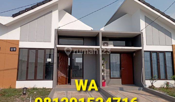 Rumah murah dp 0 cluster galuh mas kota karawang  3