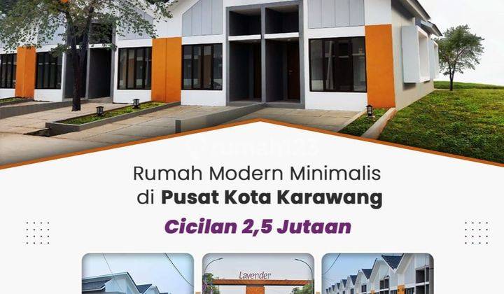 Rumah bonus AC wifi couyard galuh mas kota karawang 5