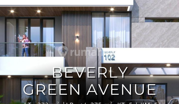 RUMAH ELIT HOOK VIEW LAUT, FULL RENOVASI DI BEVERLY GREEN AVENUE!