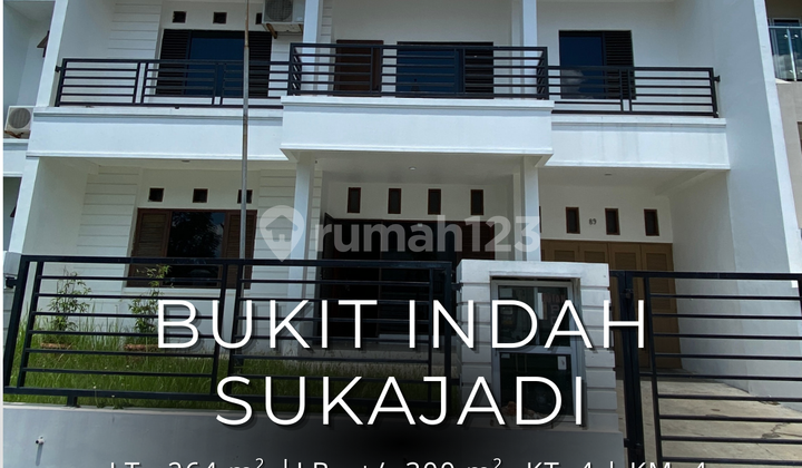 RUMAH MEWAH 2.5 LANTAI DI KAWASAN ELIT BUKIT INDAH SUKAJADI! 1
