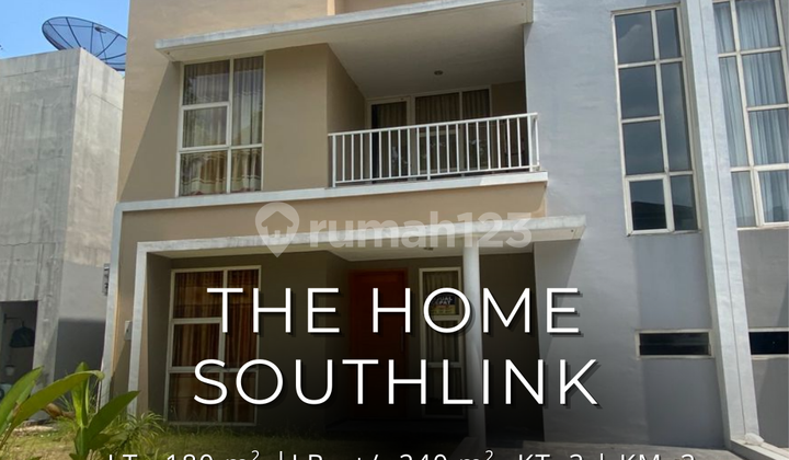 Rumah Exclusive "The Home" Southlinks dengan Direct Golf View !
