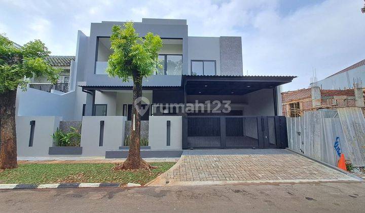 Rumah Mewah Di Puspitaloka Bsd City Siaphuni Shm 4 Kamar Tidur Tanah Luas 1