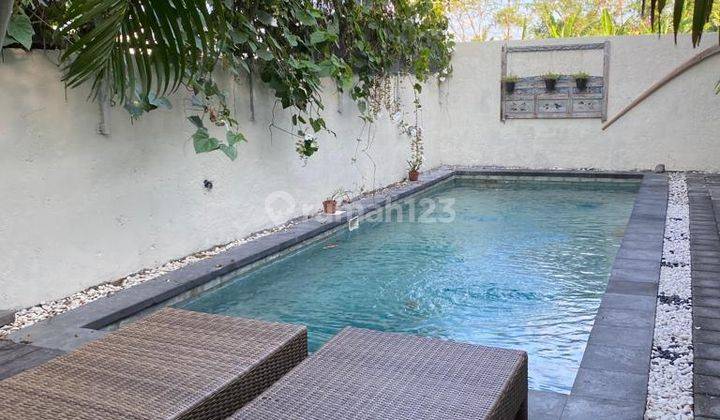 Sp 345 Leashold Min Rent 5 Years Villa With Big Garden di Kawasan Kerobokan  1