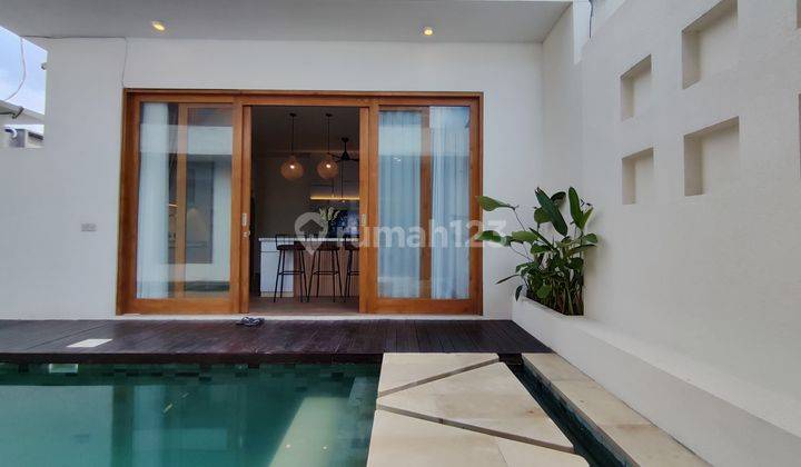 Bl 163 For Rent Modern Minimalish Villa di Kerobokan, Badung Lantai 1 1